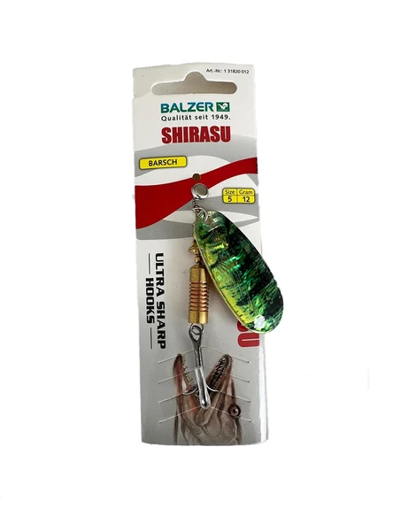 Balzer Shirasu Barsch No:5 12gr Turna Kaşığı ürün görseli 1
