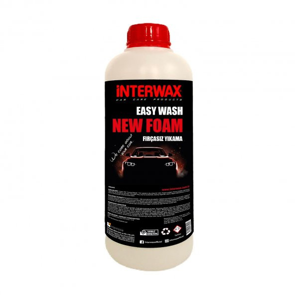 INTERWAX EASY WASH NEW FOAM FIRÇASIZ OTO YIKAMA KÖPÜĞÜ 1 KG ürün görseli 1