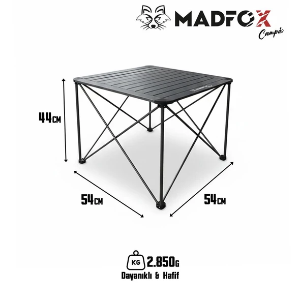 Madfox Campix Katlarır Kamp Masasi Küçük - Resim 5