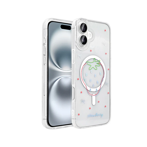 iPhone 16 Kılıf Magsaafe Şarj Özellikli Şeffaf Baskılı Legendary Fun Sert Kapak ürün görseli 1