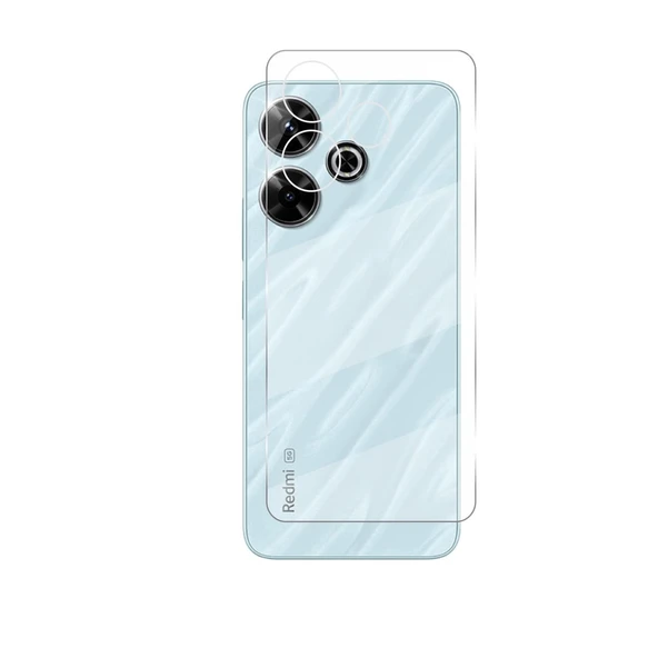 Redmi 13 Uyumlu ŞEFFAF Arka Esnek Nano Koruyucu(Kılıf Değildir!) ürün görseli 1
