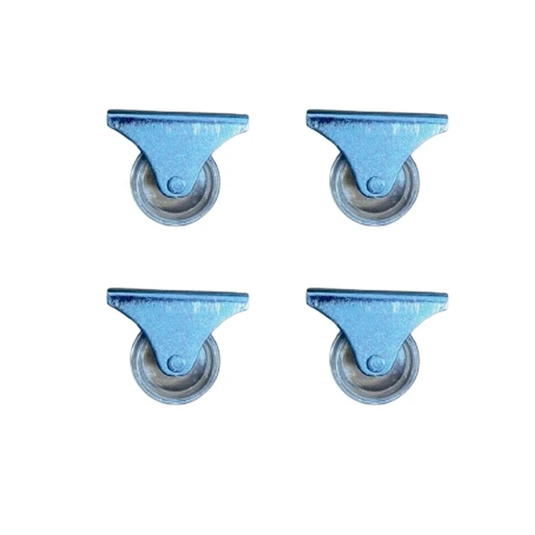 Furç Sabit Teker - 32MM - Şeffaf HKS236 - 4 Adet ürün görseli 1