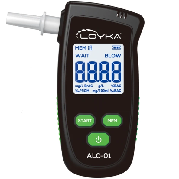 Loyka ALC-01 Dijital Alkolmetre Hassas Promil Ölçüm Cihazı ürün görseli 1
