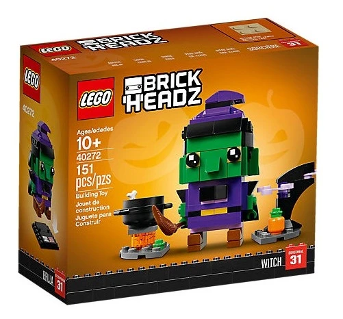 LEGO 40272 BrickHeadz Halloween Witch ürün görseli 1