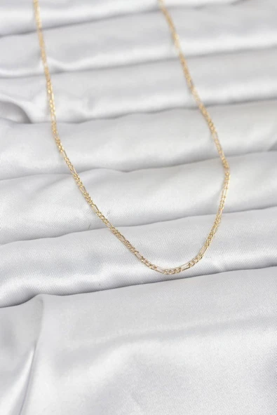 CM 14K Gold Renk 60 cm Zincirli Kadın Kolye - TJ-BKO10949 ürün görseli 1