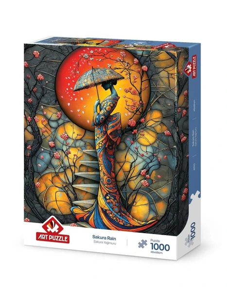 Art Puzzle Sakura Yağmuru 1000 Parça 41033 ürün görseli 1