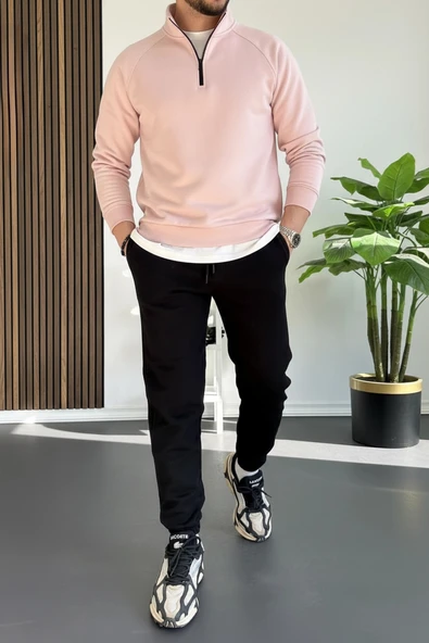 Erkek Eşofman Tişört Sweat 3lü Takım T2 Edw439 ürün görseli 1