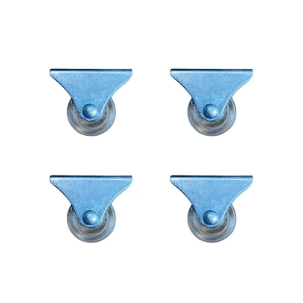 Furç Sabit Teker - 38MM - Şeffaf HKS237 - 4 Adet ürün görseli 1