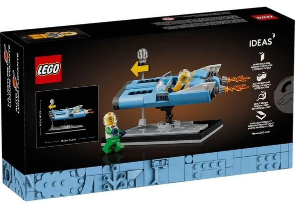 LEGO 40789 Ideas Flying Moon Car - Resim 2