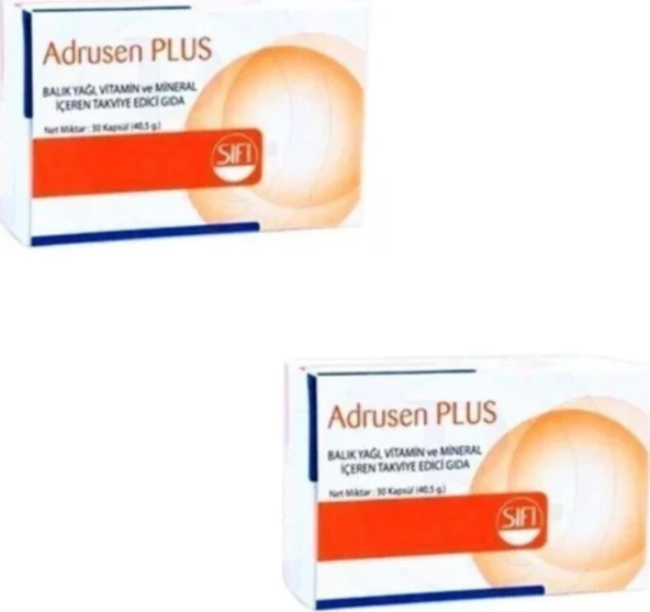 Adrusen Plus 30 Kapsül 2'li ürün görseli 1