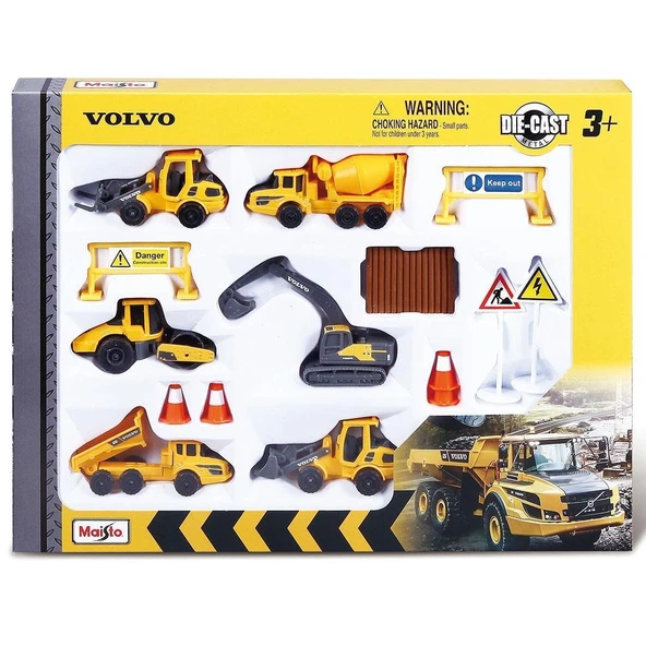 Maisto Volvo Oyuncak Araçlar Oyun Seti ürün görseli 1