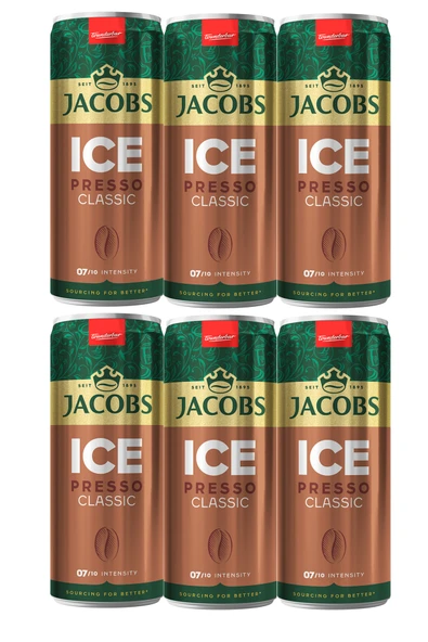 Jacobs Icepresso Classıc Soğuk Kahve 250 ml X 6 Adet ürün görseli 1