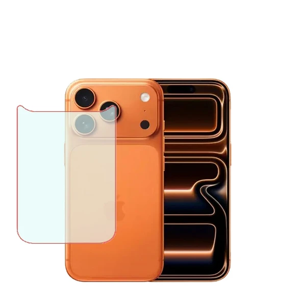 Iphone 17 Pro Max Uyumlu MAT Arka Esnek Nano Koruyucu ürün görseli 1