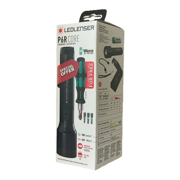 Ledlenser P6R Core El Feneri Seti - Resim 8