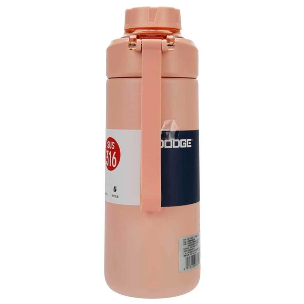 Dodge Fit Çelik Termos Matara 520Ml Somon - Resim 4