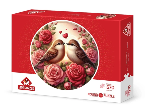 Art Puzzle Güller ve Aşk 570 Parça 45711 ürün görseli 1
