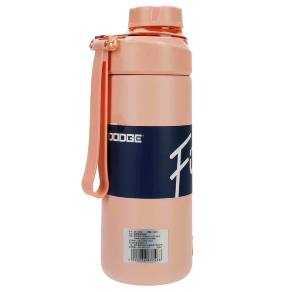Dodge Fit Çelik Termos Matara 520Ml Somon - Resim 3