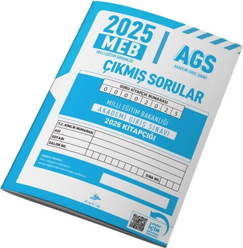 Dizgi Kitap 2025 MEB AGS Sınav Fasikülü Tamamı Video Çözümlü Çıkmış Sorular ürün görseli 1