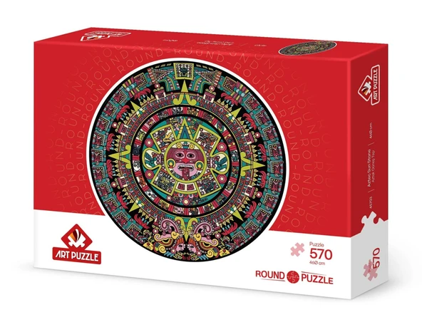 Art Puzzle Aztek Güneş Taşı 570 Parça 45703 ürün görseli 1