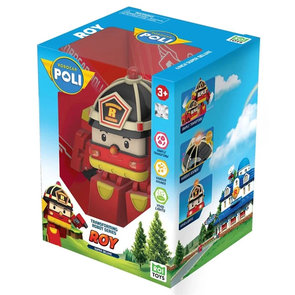 Robocar Poli Büyük Transforming Robot - Roy 0686 - Resim 3