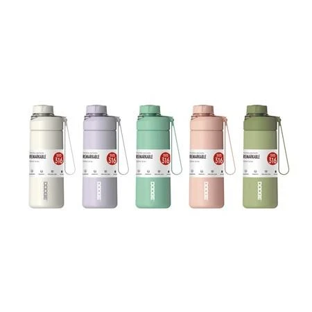 Dodge Fit Çelik Termos Matara 520Ml Somon - Resim 6