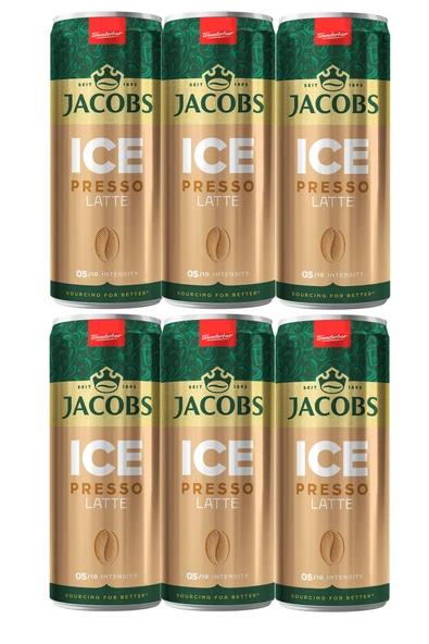 Jacobs Icepresso Latte Soğuk Kahve 250 ml X 6 Adet ürün görseli 1