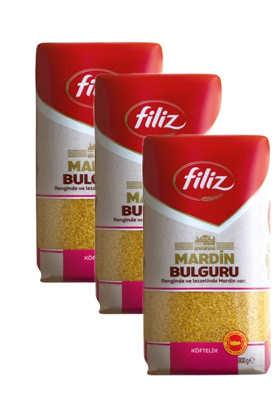 Filiz Mardin Köftelik Bulgur 800 gr x 3 adet ürün görseli 1