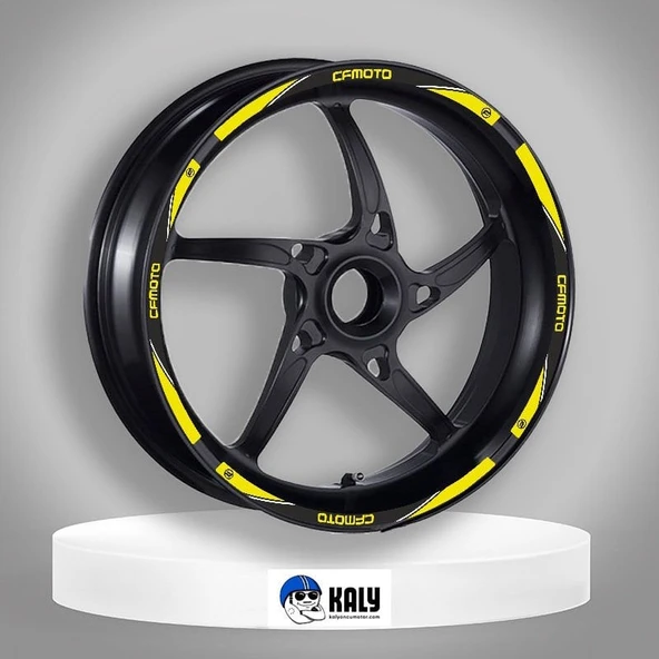 CF MOTO 150 NK Jant Şeridi Sarı ürün görseli 1
