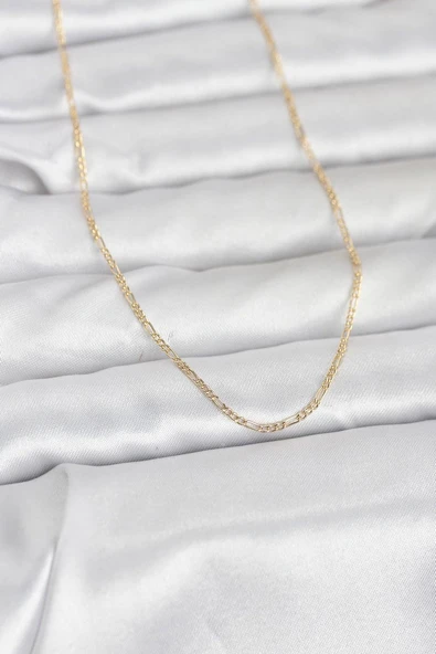CM 14K Gold Renk 60 cm Zincirli Kadın Kolye - TJ-BKO10949 ürün görseli 1