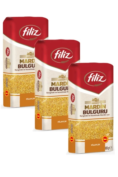 Filiz Mardin Pilavlık Bulgur 800 gr, 3 adet ürün görseli 1