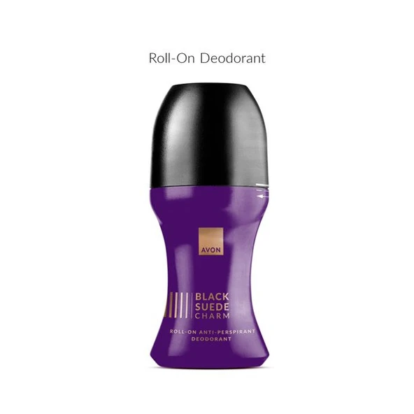 Black Suede Charm Antiperspirant Roll-On Deodorant 50ml ürün görseli 1