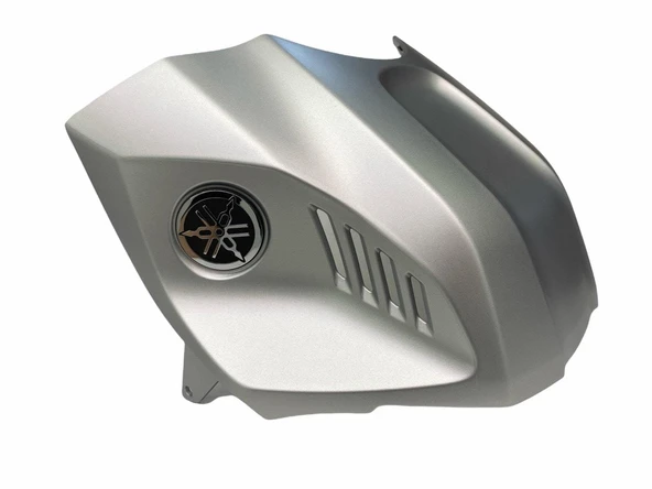 Yamaha R25 2020 Depo Üstü Kapak Ön Gümüş ürün görseli 1