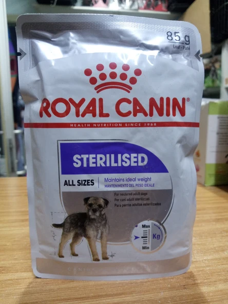 ROYAL CANİN Sterilised Loaf Yetişkin Köpek Yaş Maması 85 GRAM X 10 ADET ürün görseli 1