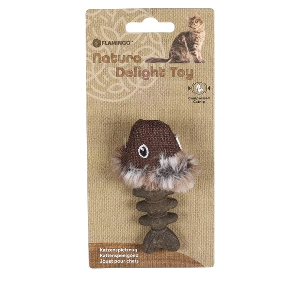 Flamingo Natura Catnip Balık Şeklinde Oyuncak ürün görseli 1