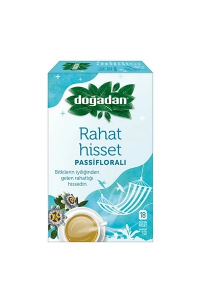 Doğadan Passifloralı Rahat Hisset Karışık Bitki Çayı 18 Süzen Poşet ürün görseli 1