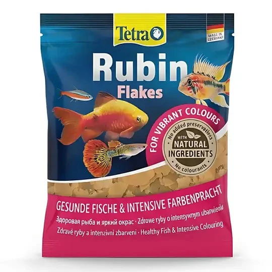 Tetra Rubin Renklendirici Pul Balık Yemi - 12GR ürün görseli 1