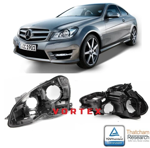 MERCEDES - W204 2011 - FAR KASASI SOL  W204 2011- ürün görseli 1