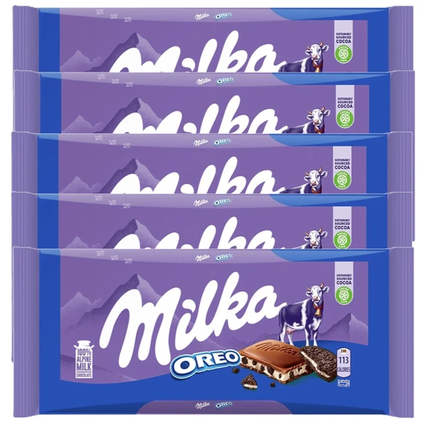Milka Oreolu Çikolata 100 gr x 5 Adet ürün görseli 1