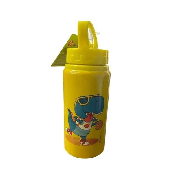 Fixpoint 500ml Alüminyum Desenli Matara P-1902-Sarı ürün görseli 1