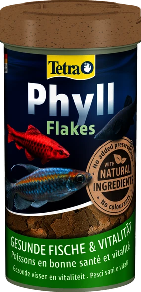 Tetra Phyll Flakes Bitkisel Dengeli Pul Yem - 100ML ürün görseli 1