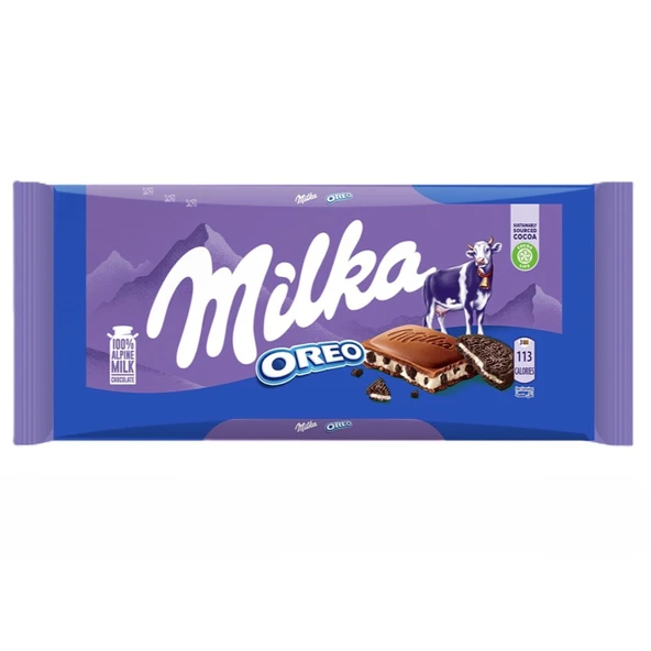 Milka Oreolu Çikolata 100 gr ürün görseli 1