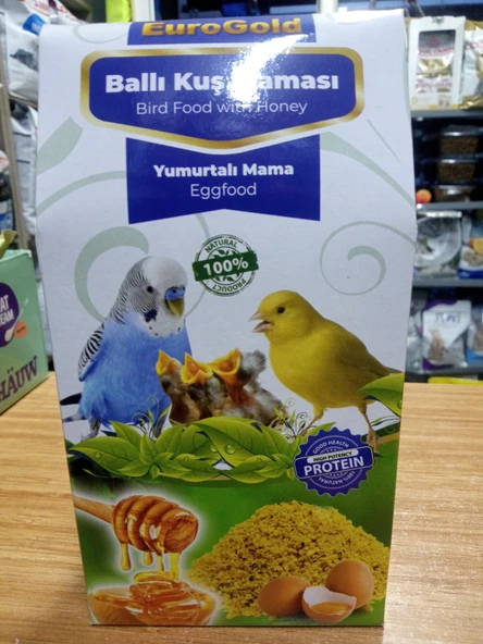 Euro Gold Ballı Yumurtalı Kuş Maması 100 Gr ürün görseli 1