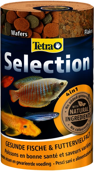 Tetra Selection Karma Tropikal Balık Yemi - 100ML ürün görseli 1