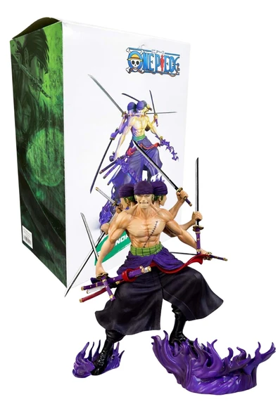 PTTAVM: Anime One Piece Roronoa Zoro Figürü 30 Cm Alk5298 No.30A