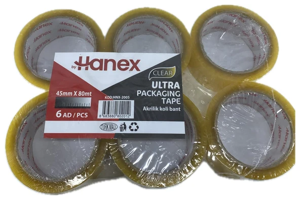 HANEX KOLİ BANTI 6LI ürün görseli 1