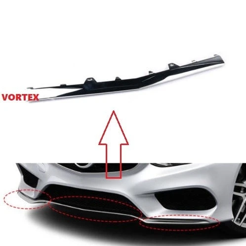 MERCEDES - W212 2013 - ÖN TAMPON ALT NİKELAJ ORTA ( AMG ) W212 2013- ürün görseli 1