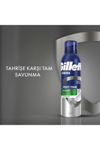Gillette Series Tıraş Köpüğü Rahatlatıcı 200 Ml ürün görseli 1
