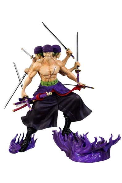 PTTAVM: Anime One Piece Roronoa Zoro Figürü 30 Cm Alk5298 No.30A