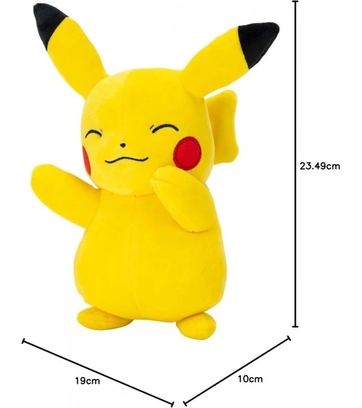 Peluş Pokemon Pikachu Peluş 20 Cm - Resim 5
