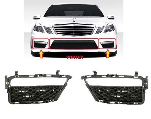 MERCEDES - W212 2009 - GÜNDÜZ LED SİS ÇERÇEVESİ SAĞ (E63 AMG) W212 2009- ürün görseli 1